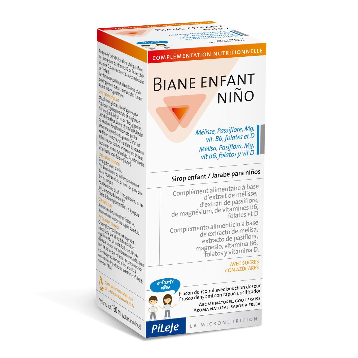 Imagen de Pileje Biane enfant melisa-pasiflo 150ml