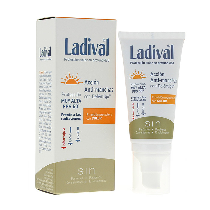 Imagen de Ladival antimanchas color spf50+ 50ml