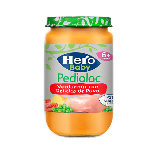 Imagen de Hero Baby Pedialac verduritas tiernas con pavo 250g