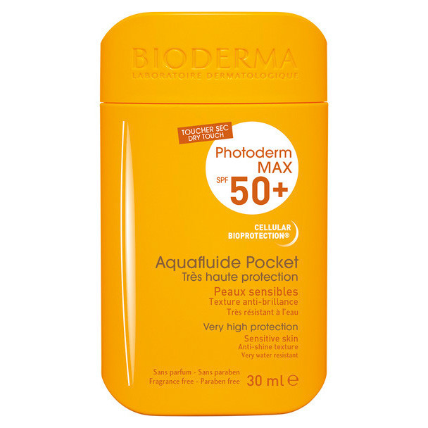 Imagen de Bioderma Photoderm max 50+ aquafluido sin color 30ml