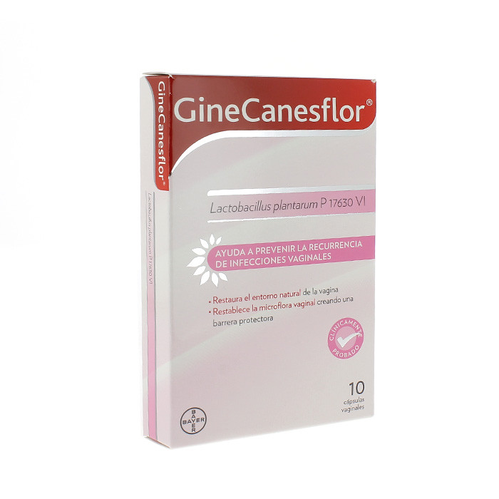 Imagen de GINECANESFLOR  10 CAPSULAS