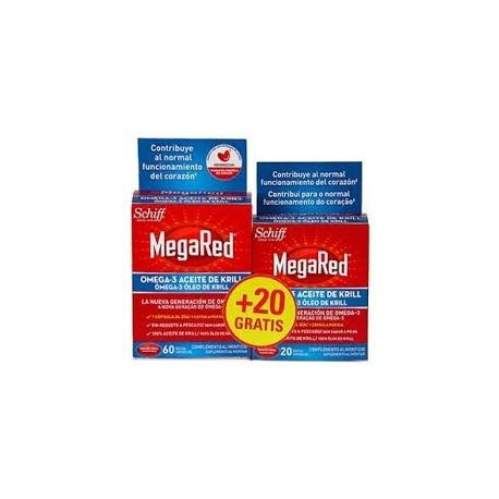 Imagen de Megared 500 mg 60 cápsulas + 20 gratis