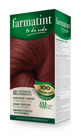 Imagen de FARMATINT 4M CASTAÑO CAOBA 130 ML