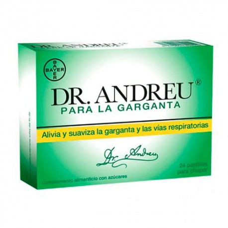 Imagen de DR.ANDREU PARA LA GARGANTA 24 PASTILLAS