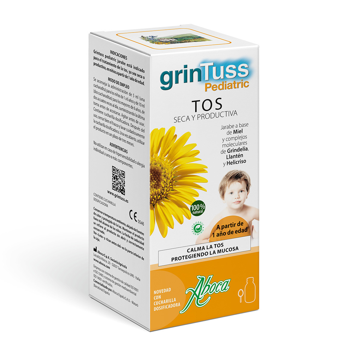 Imagen de Aboca grintuss poliresin jarabe pediatric 180g