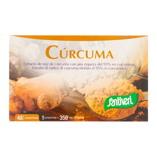Imagen de Santiveri Cúrcuma 24 comprimidos