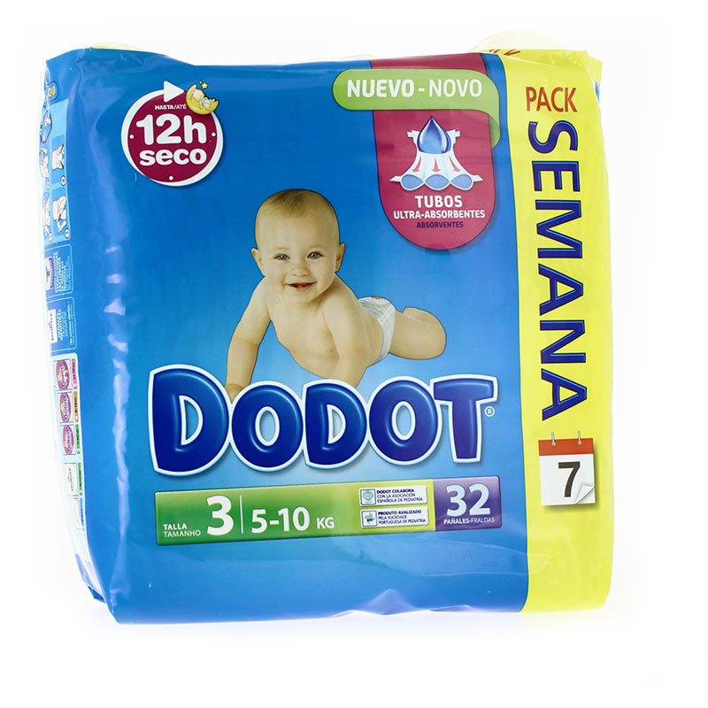 Imagen de Dodot Pañal etapas T/3 6-10kg 42u