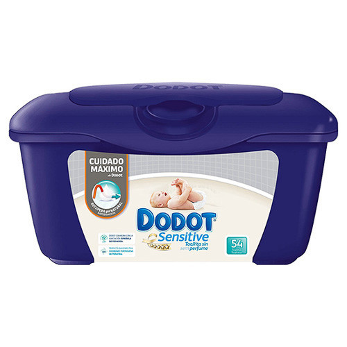 Imagen de Dodot Toallitas sensitive 54uds caja