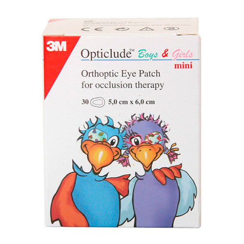 Imagen de PARCHE OCULAR OPTICLUDE DIBUJOS PEQ 30 U