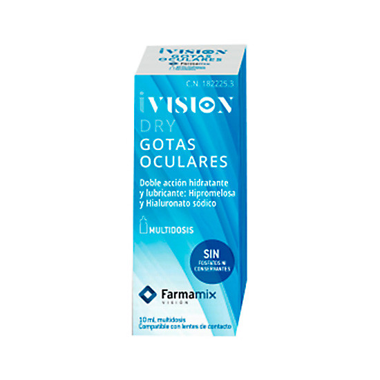 Imagen de Ivision dry gotas oculares 10ml