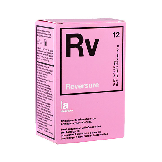 Imagen de Interapothek Reversure (infecciones urinarias) 30 cápsulas