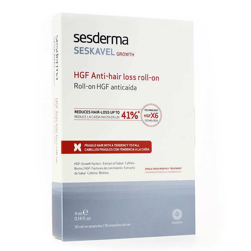 Imagen de Sesderma Seskavel hfg roll on anticaida 30 ampoll