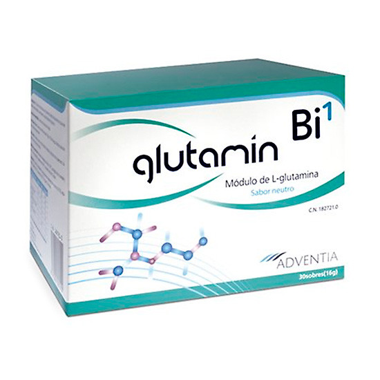 Imagen de Bi1 glutamin 16 gr x 30 sobres