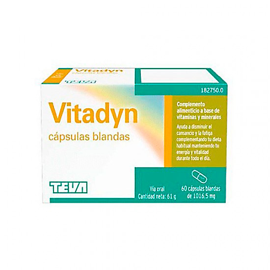 Imagen de Vitadyn 60 cápsulas blandas