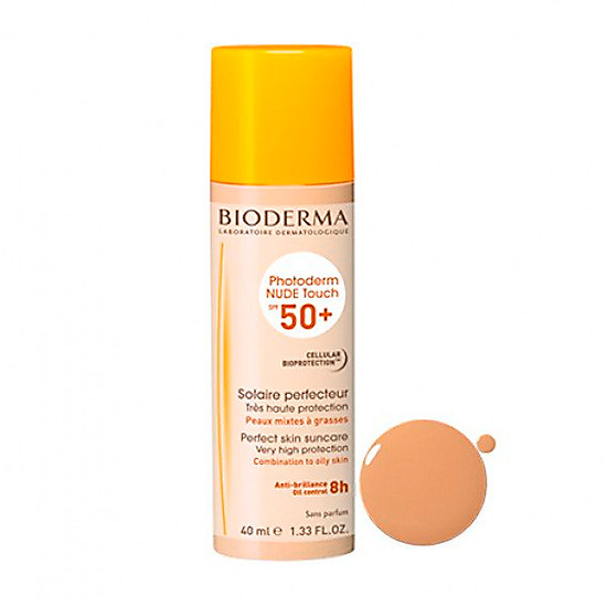 Imagen de Bioderma Photoderm nude 50+ color dorado 40ml