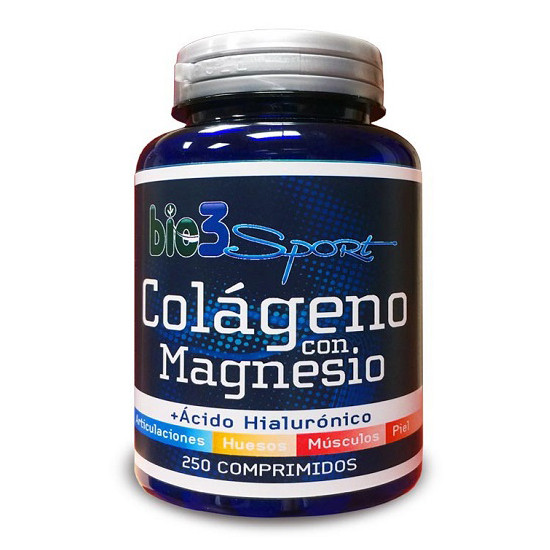Imagen de Bie3 sport colágeno+magnesio+hialurónico 250 comprimidos