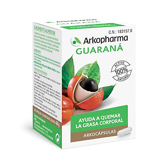 Imagen de ARKOCAPSULAS GUARANA 84 CAPSULAS