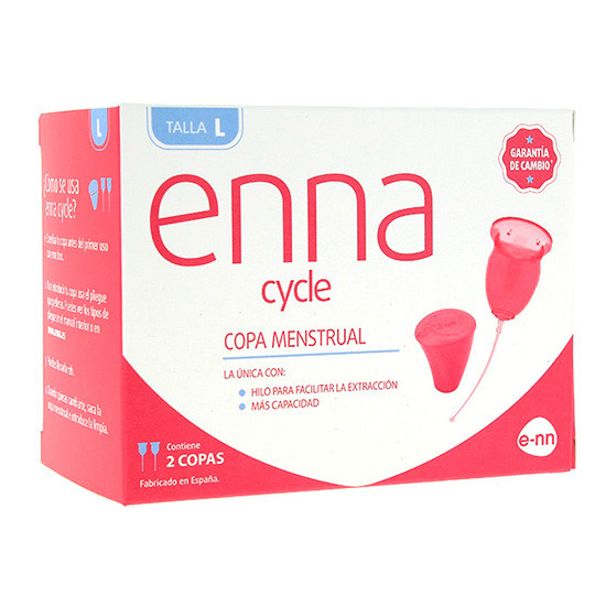Imagen de ENNA CYCLE COPA MENSTRUAL T/L 2 UDS