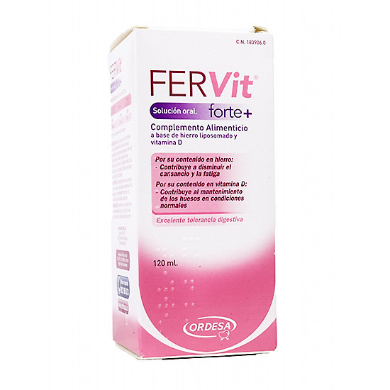 Imagen de FERVIT FORTE SOLUCION ORAL 120 ML