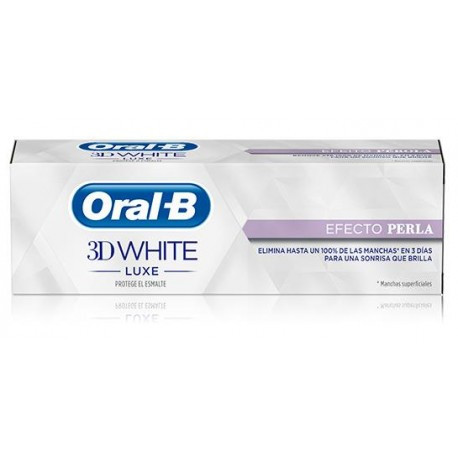 Imagen de Oral-B Pack B pasta + 3D white luxe perla 75ml
