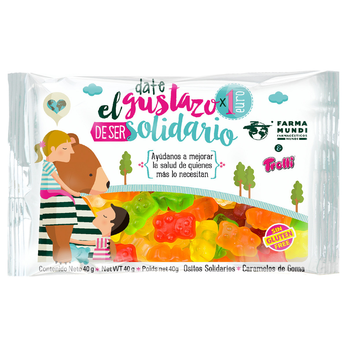 Imagen de Ositos sólidarios farmamundi 15 bolsitas