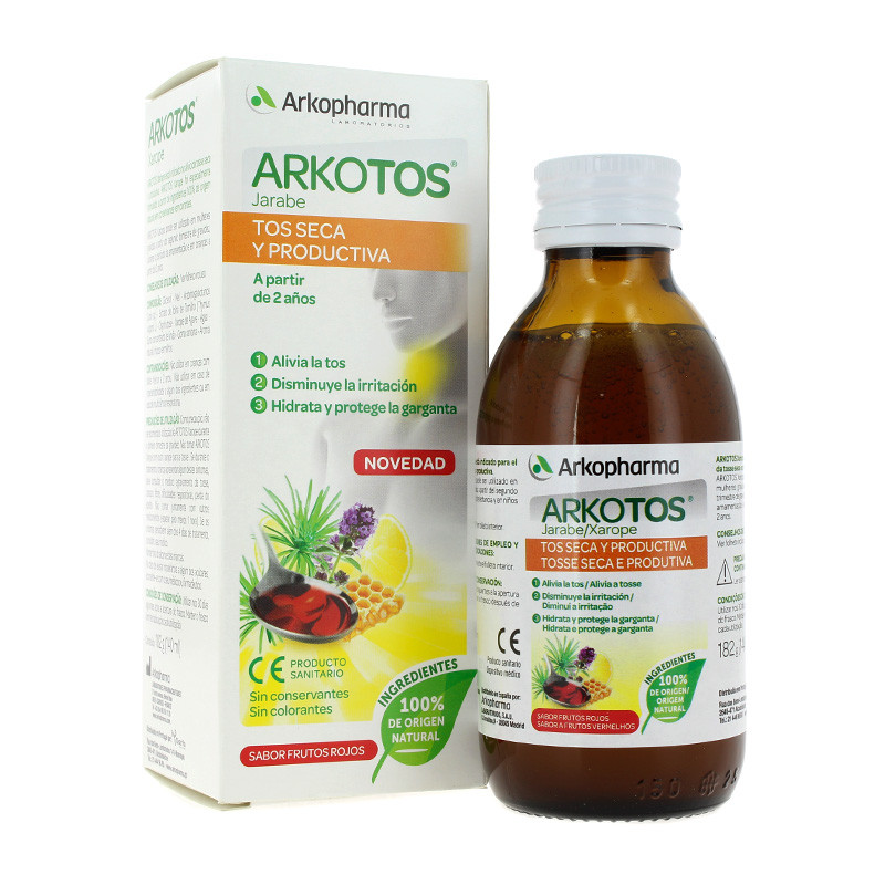 Imagen de ARKOTOS JBE TOS SECA Y PRODUCTIVA 182 ML