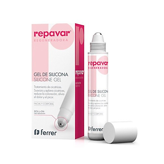 Imagen de Repavar regeneradora gel silicona rollon 20ml