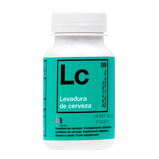 Imagen de Interapothek levadura cerveza 200 comprimidos
