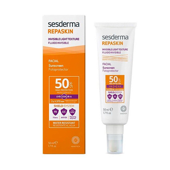 Imagen de Sesderma Repaskin fluido invisible spf50 50 ml