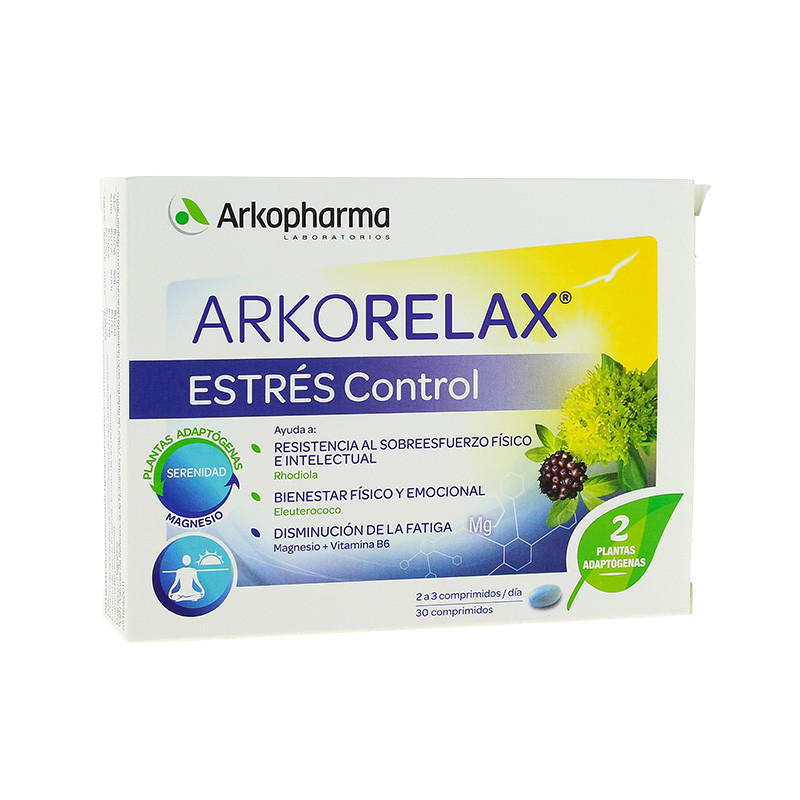 Imagen de Arkorelax estres 30 capsulas