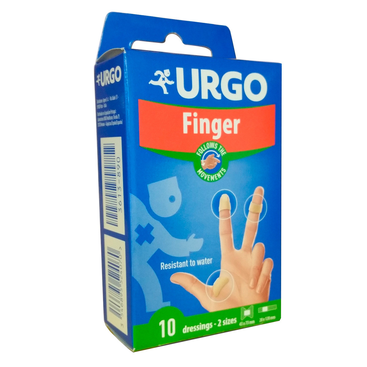 Imagen de Urgo finger 10 apósitos
