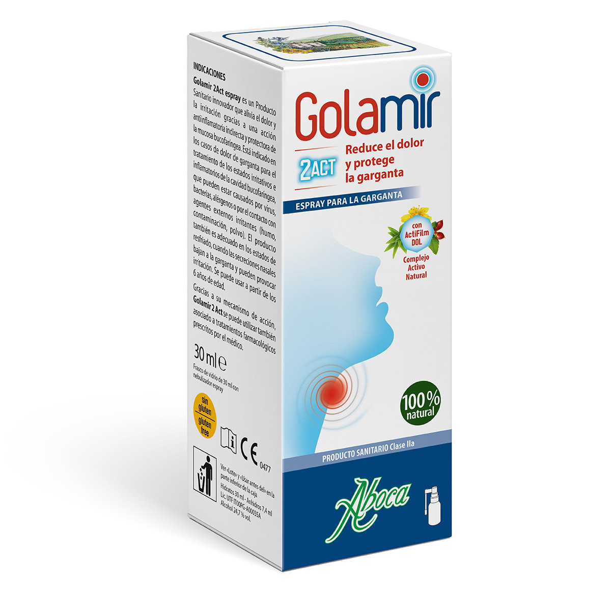 Imagen de Aboca Golamir 2act spray 30ml