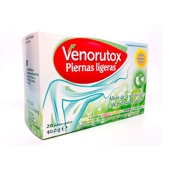 Imagen de Venorutox piernas ligeras 20 sobres