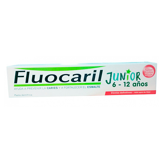 Imagen de Fluocaril junior gel frutos rojos 75ml