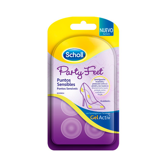 Imagen de Scholl gelactiv puntos sensibles 6uds