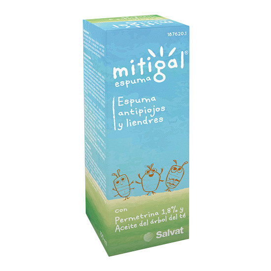 Imagen de Mitigal espuma antipiojos y liendres 100 ml