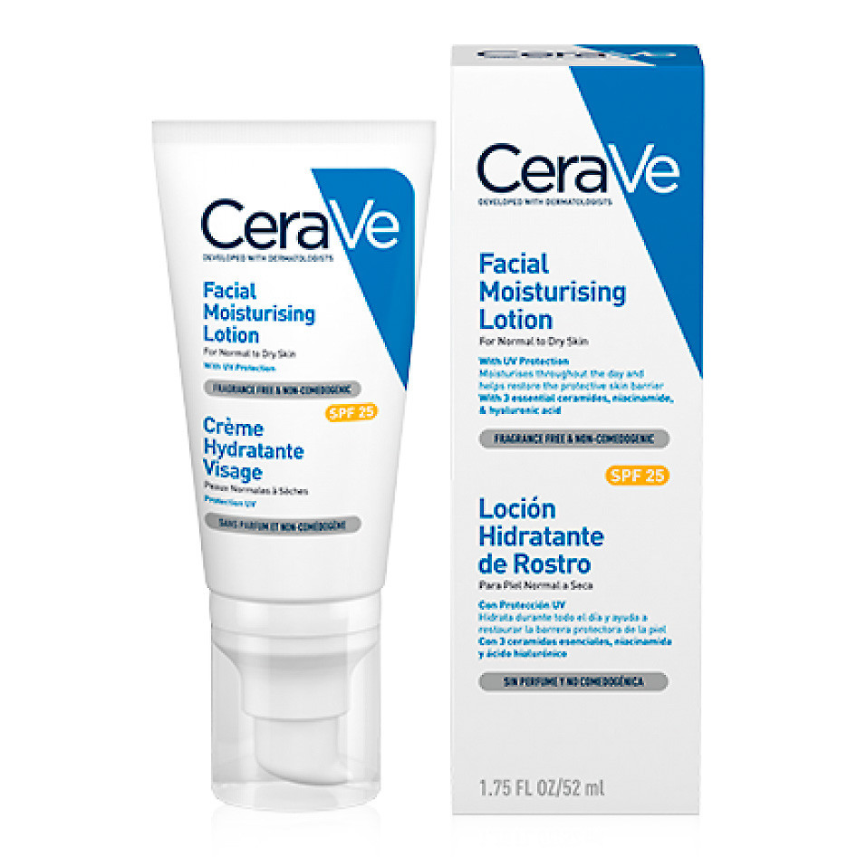 Imagen de Cerave loción hidrat rostro spf25 52ml