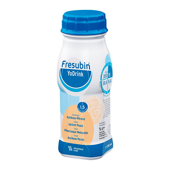 Imagen de Fresubin yodrink albaricoque y melocotón 4x200ml