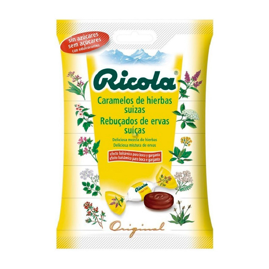 Imagen de Ricola caramelos sin azucar hierbas 70g