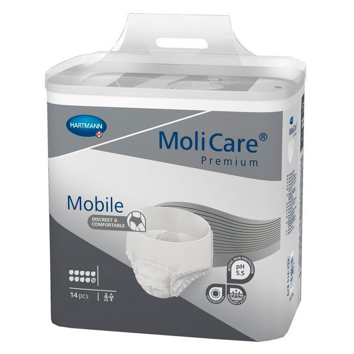 Imagen de Molicare Premium Mobile 10 gotas Talla L 14u
