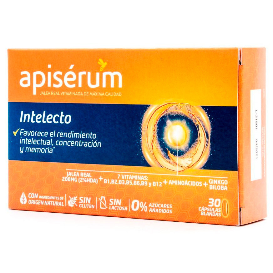 Imagen de Apiserum intelecto 30 cápsulas