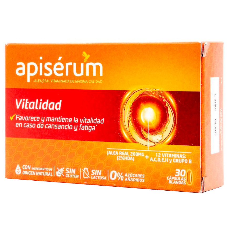 Imagen de Apiserum vitalidad 30 cápsulas