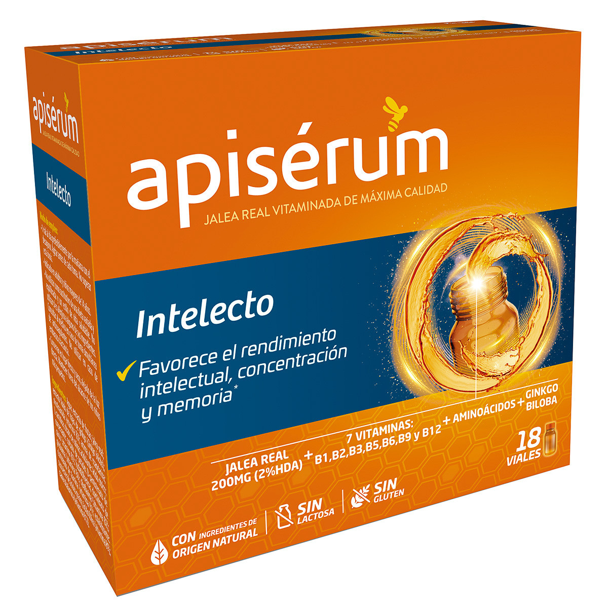 Imagen de Apiserum intelecto nf 18 viales