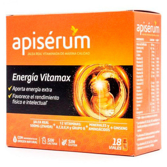 Imagen de Apiserum energía vitamax 18 viales