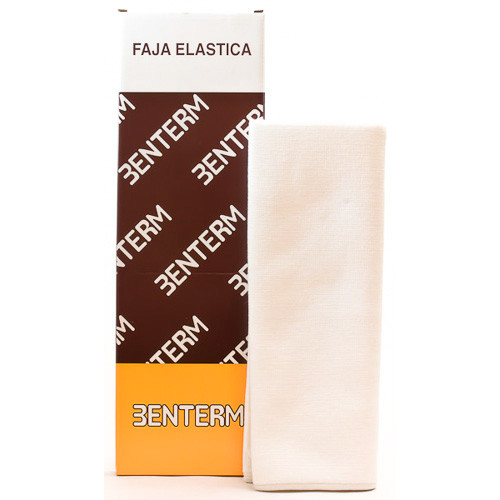 Imagen de FAJA BENTERM VELCRO BLANCA GDE 110 A 140