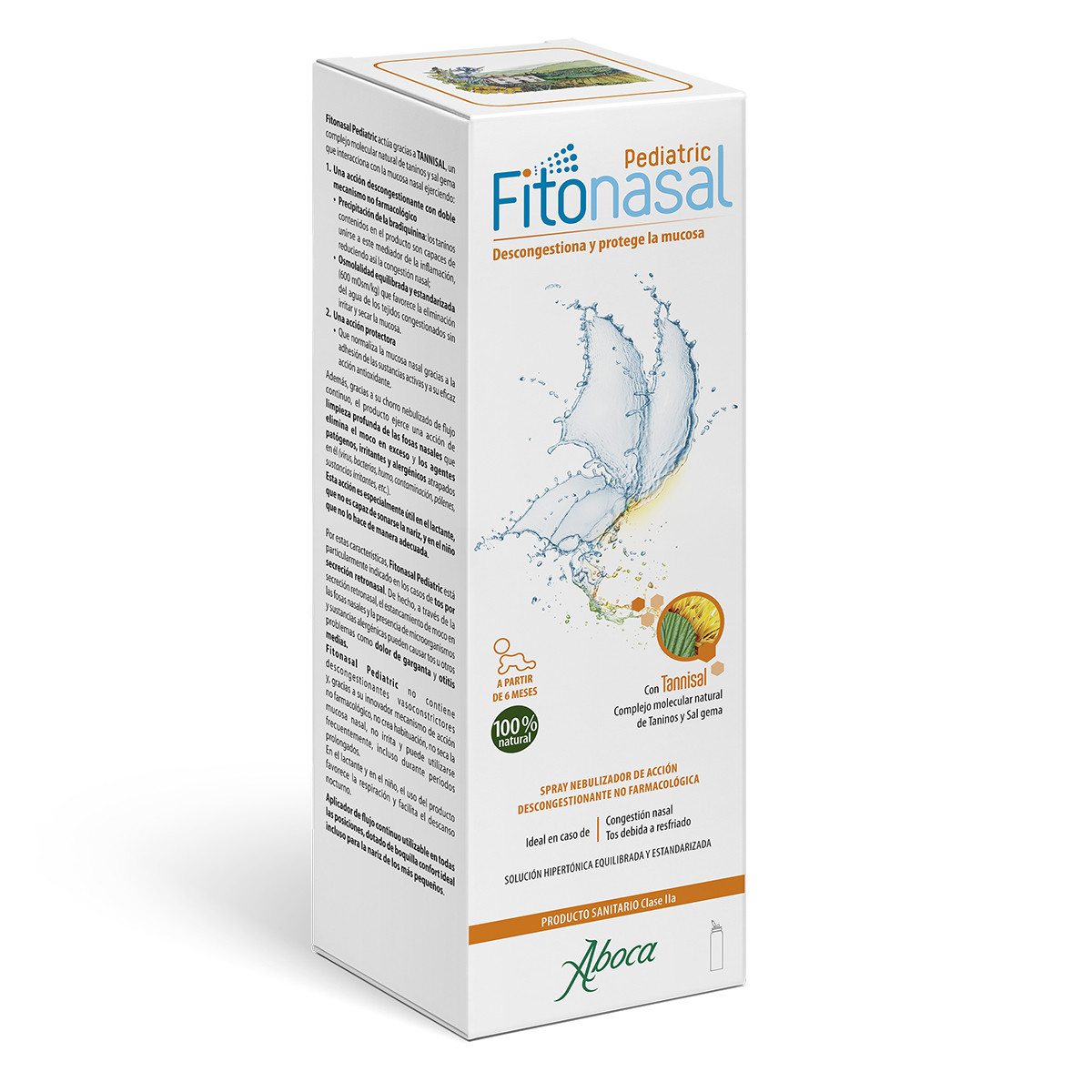 Imagen de Aboca fitonasal 2act pediátric spray 125ml