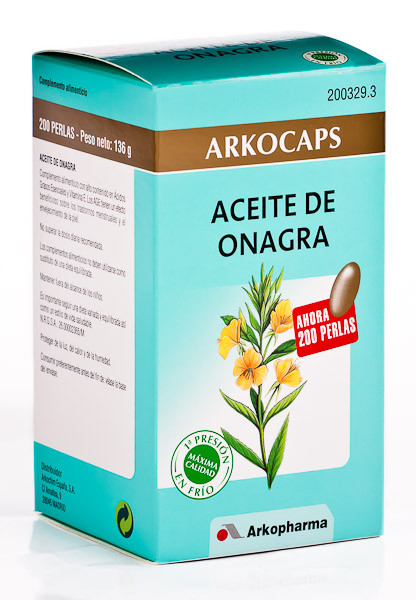 Imagen de ARKOCAPSULAS ACEITE DE ONAGRA 200 CAPS