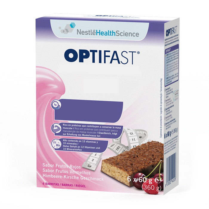 Imagen de Optifast barritas frutas del bosque 6uds