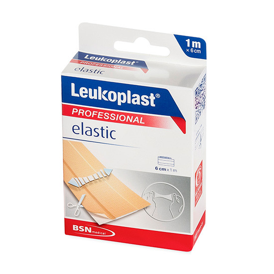 Imagen de Leukoplast elastic tiras 6 cm x 1 m