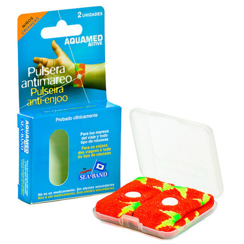 Imagen de AQUAMED PULSERA ANTIMAREO NIÑO 2 UDS